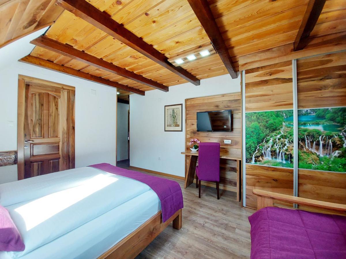 Plitvice Etno House I Bed and Breakfast Plitvička Jezera Eksteriør billede